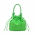 Bolsa Santa Lolla Bucket Verde Nylon Cordão na Revoluse