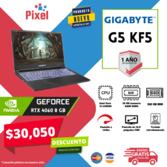 Laptop Gigabyte G5 KF5