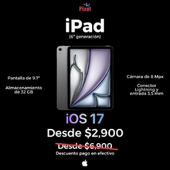 Tablet iPad 6a GEN 32GB - comprar en línea