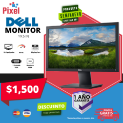 Monitor Dell 19.5 Pulgadas Widescreen