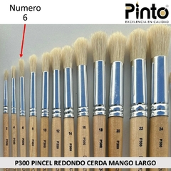 PINCEL REDONDO CERDA MANGO LARGO P300 en internet