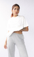 camiseta oversized basic off white - comprar online