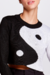Cropped Tricot Ying Yang - comprar online