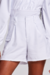 Shorts Alfaiataria Barbie Branco - comprar online