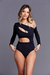 Body Decote Nicole Preto - comprar online