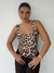 Body Basic Alça Animal Print - LV Store