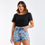 Shorts Jeans Justo Confort