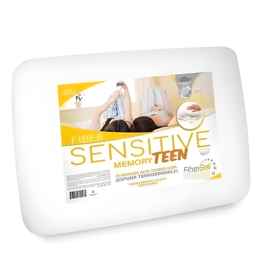 Almohada Inteligente Fiberball Memory Teen Termosensible