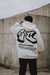 HOODIE OVERSIZED GRAFFITI BIGG LOGO CREAM