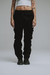 PANTALON CARGO BLACK HEAVYWEIGHT - SHOWY CLOTHING