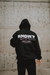 HOODIE OVERSIZED GRAFFITI SHOWY BRAND BLACK - comprar online