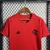 Camisa Flamengo Comissão Técnica 23/24 Feminina de mulher - Torcedor Adidas - Vermelho camisa de time de treino do tecnico do sampaoli 2023 2024 1