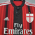 Camisa Milan Retrô 2014/2015 Vermelha e Preta - Adidas na internet