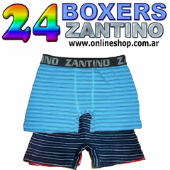 Pack de 24 Boxer Zantino Hombres Algodón