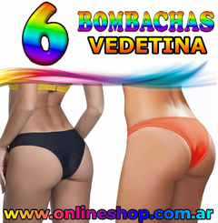 Pack de 6 Bombachas Vedetina Talle Universal Lenceria Femenina