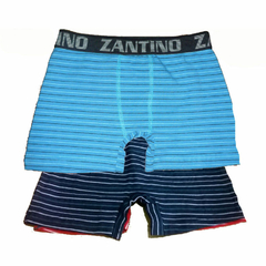 Combo Hombre * 12 Boxer Zantino Hombres + 24 Pares De Soquetes + 12 Pares de medias largas - onlineshop