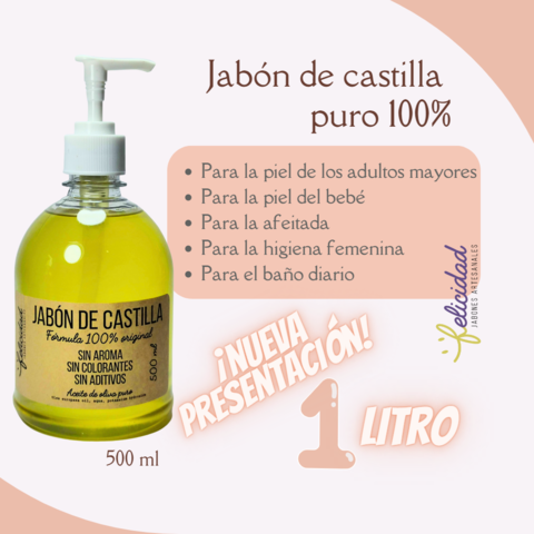 Jabón de Castilla Original Líquido