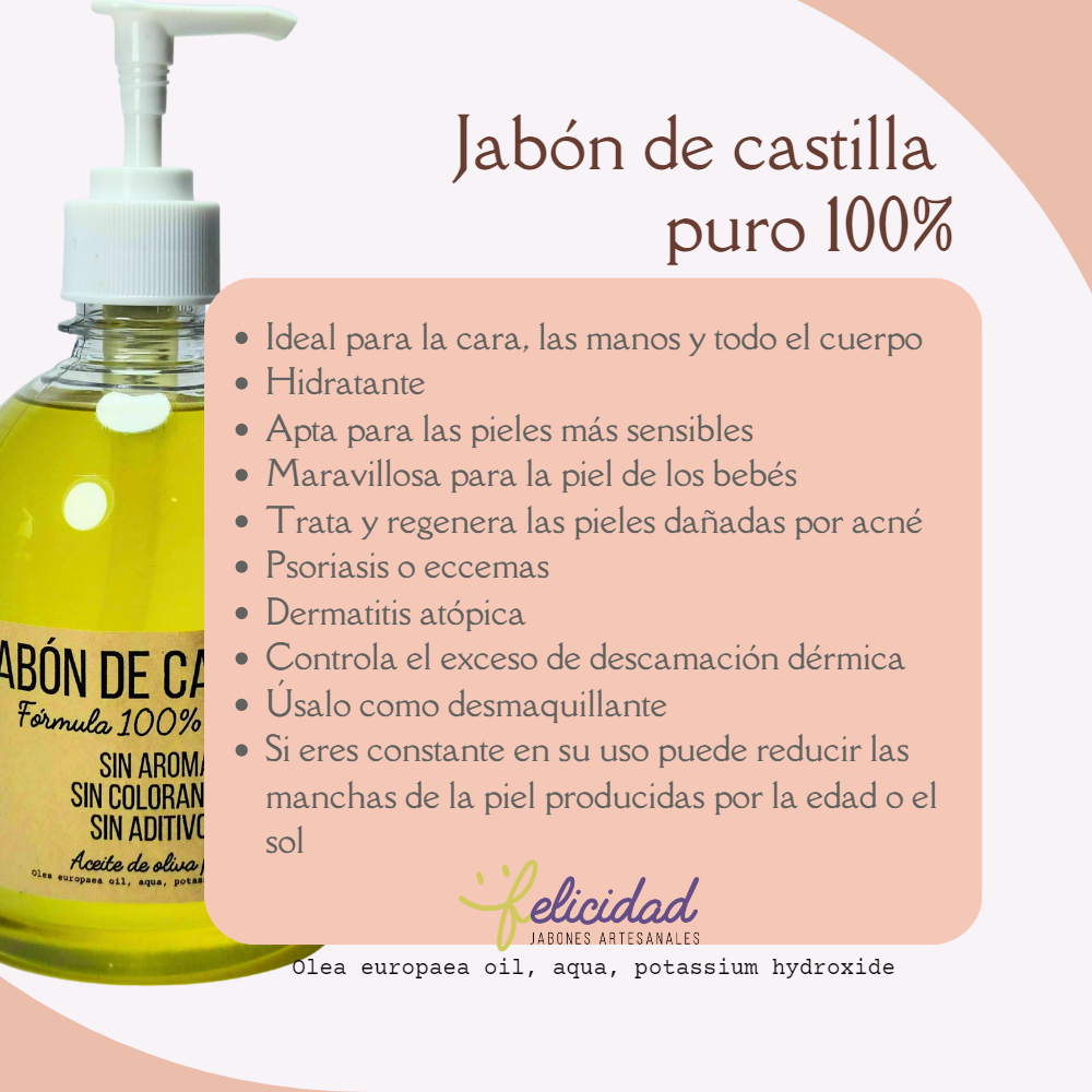 Jabón de Castilla Original Líquido