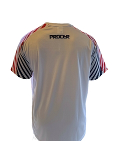 REMERA ENTRENAMIENTO DRI-FIT BLANCA CON DISEÑO - comprar online