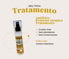 Spray Anti Frizz - Proteção Térmica & Tratamento Umbrella GOLD 110ml - Cosmezi PRO | Leve a marca do Caviar para o seu Salão.