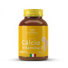 Cálcio com Vitamina D 120 Cápsulas 90g