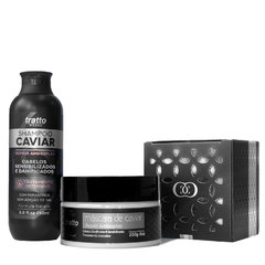 Reconstrução e Hidratação Intensa Kit Caviar Shampoo e Máscara