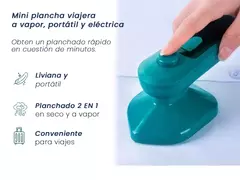 Mini Plancha A Vapor Vertical para Viaje Portatil - comprar online