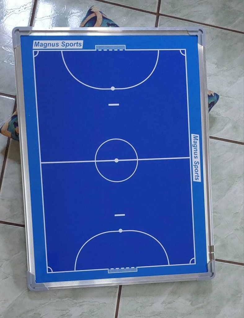 QUADRO TÁTICO DUPLA FACE DE FUTEBOL COM TRIPÉ