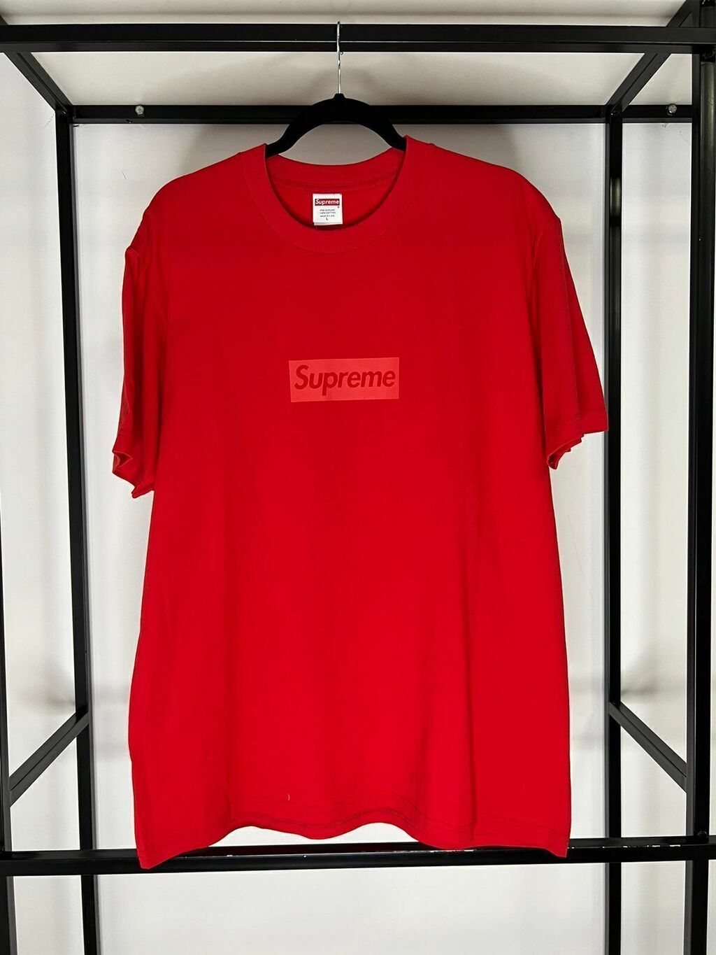 Camiseta Supreme Box Logo Vermelho - UAV Streetwear