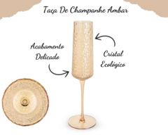 1 Taça De Champanhe 300ml Cristal Ecologico - loja online