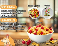 2 Bowls Seg Linha 500ml Cerâmica - loja online