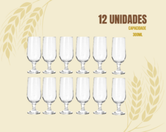 Kit de 12 Taças para Cerveja Original Vidro com Capacidade de 300ml na internet