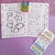 Kit 10 caixas Giz de Cera 5 Cores Mini + 20 Desenhos para Colorir - Páscoa (Interativo Cristã)