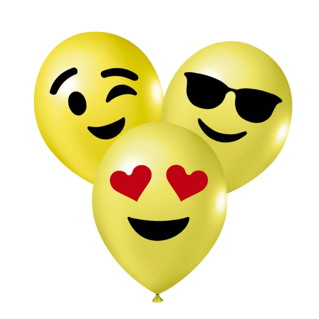 Bexiga Balão Bola Carinhas Emoji Emotion Carinhas WhatsApp