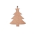 Aplique Árvore Natal Lisa 6cm - MDF