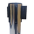 Pedestal Separador de Fila CROMADO com fita ZEBRADA na internet