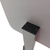 Imagem do Dispensador de Senhas Bico de Pato + Suporte de Mesa Modelo SLIM + Placa Retire sua Senha + Bobina 3 Díg - cor Vermelha