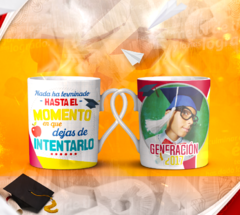 70 Plantillas Sublimación Tazas Graduación - tienda online