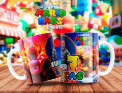 Plantillas Sublimación Tazas - Mario Bros la Película - tienda online