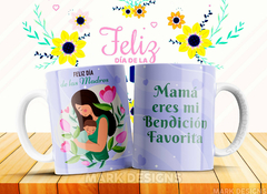 Plantillas Sublimación Tazas - Día De La Madre Vol.33 - comprar online