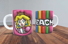 Imagen de Plantillas Sublimación Tazas Mario Bros 3D Infladas