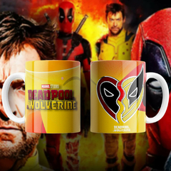 Plantillas Para Tazas Deadpool + Wolverine