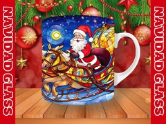 Plantillas Tazas Navidad Glass - PlantillasyVectores