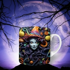 Plantillas Sublimación Tazas - Halloween Embrujo - PlantillasyVectores