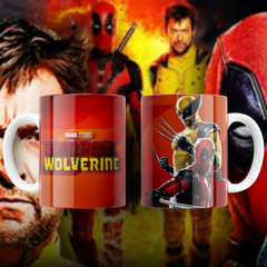 Plantillas Para Tazas Deadpool + Wolverine