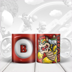 Plantillas Tazas 3D Infladas Mario Bros V2 - comprar online