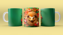 Plantillas Tazas 3D Animales Naturaleza V5 en internet