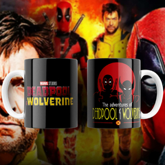 Plantillas Para Tazas Deadpool + Wolverine