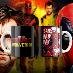 Plantillas Para Tazas Deadpool + Wolverine - comprar online