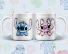 Plantillas Tazas 3D Infladas Stitch en internet